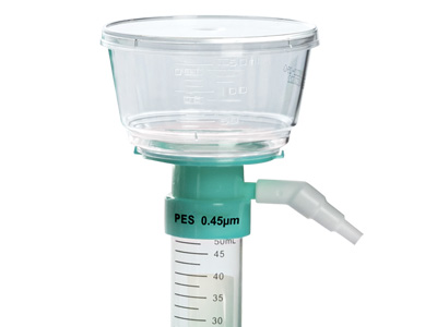 50mm直径膜，外置抽真空接口，可直接过滤至50mL离心管中，减少不必要的移液步骤