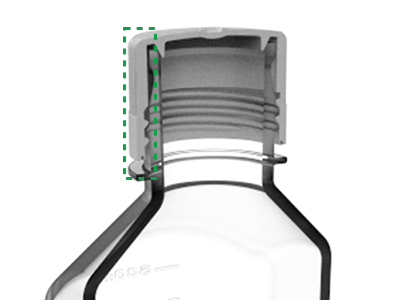 瓶盖双层防漏设计，密封性好